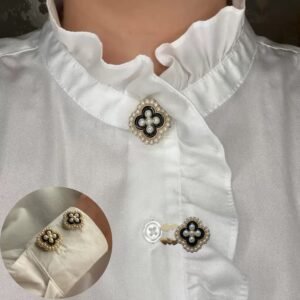 Button Covers for Shirts Decorative & Dress Shirt Accessory